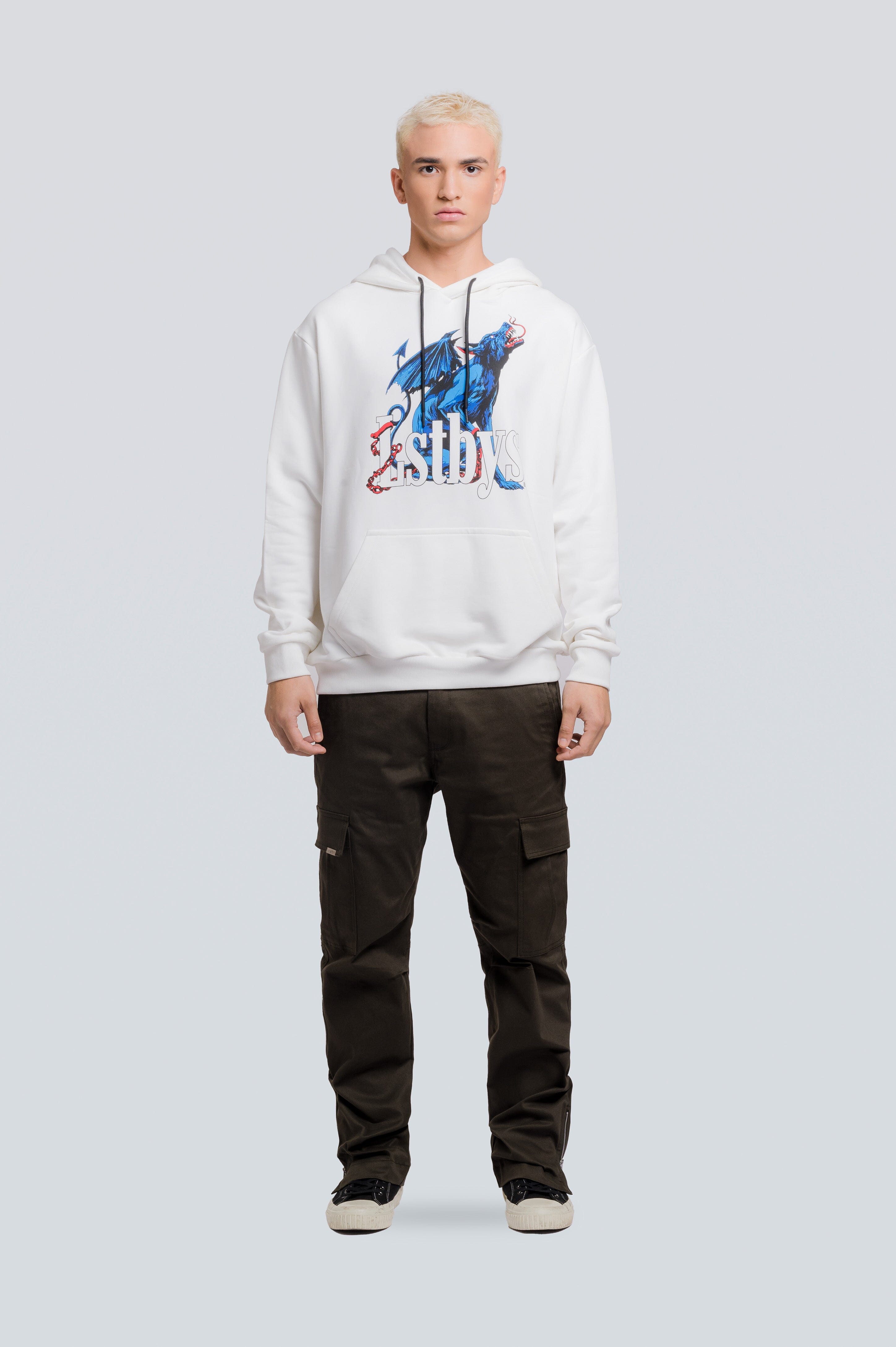 Initials Hoodie - Blanco POLERAS THE LOST BOYS