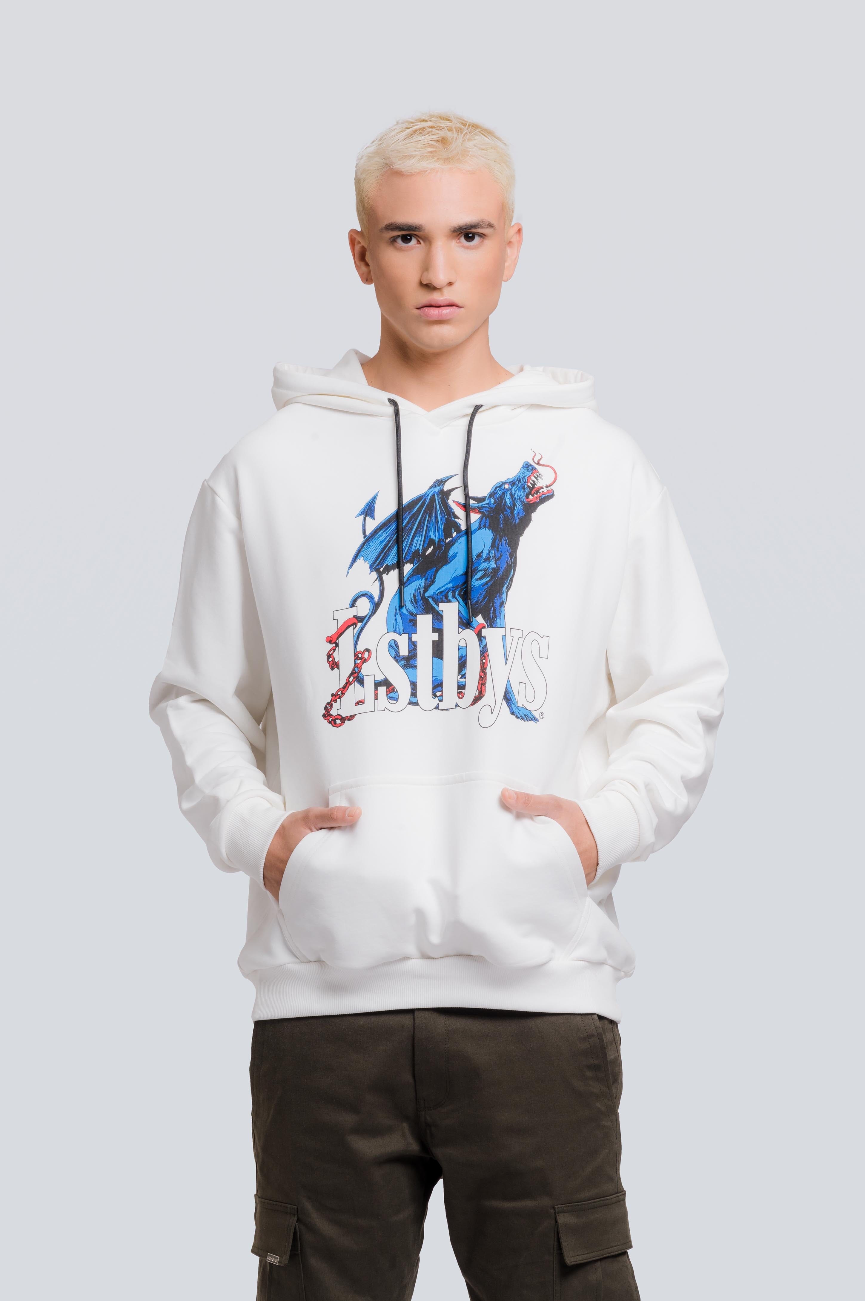 Initials Hoodie - Blanco POLERAS THE LOST BOYS