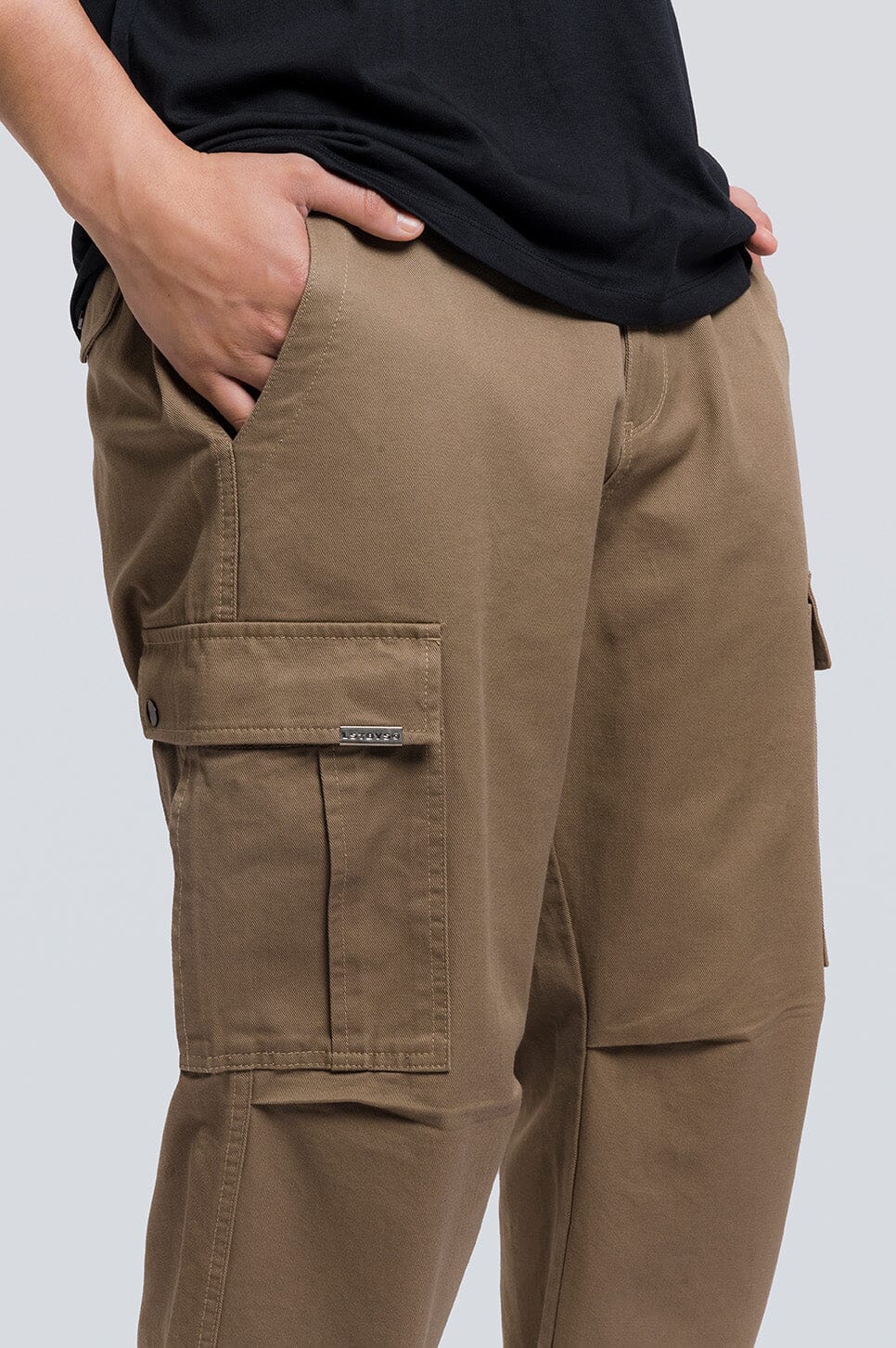 Pantalón Cargo Baggy - Beige PANTALONES THE LOST BOYS