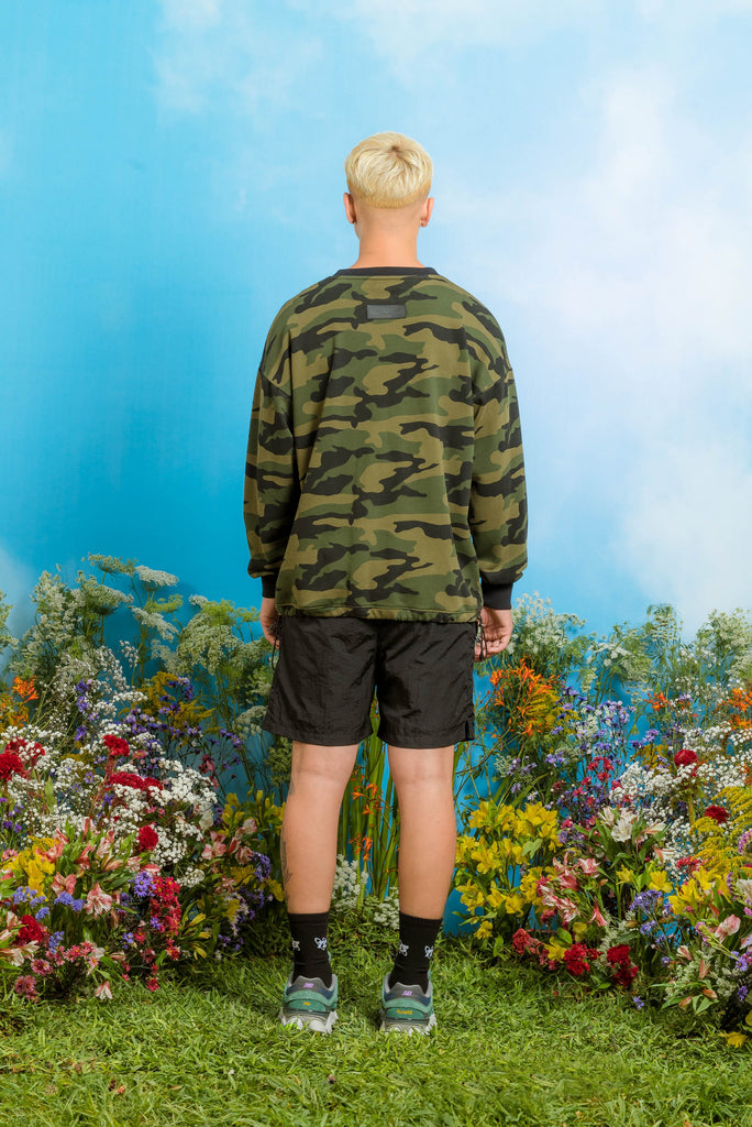 Crewneck Camo Track - Verde CHOMPAS THE LOST BOYS 