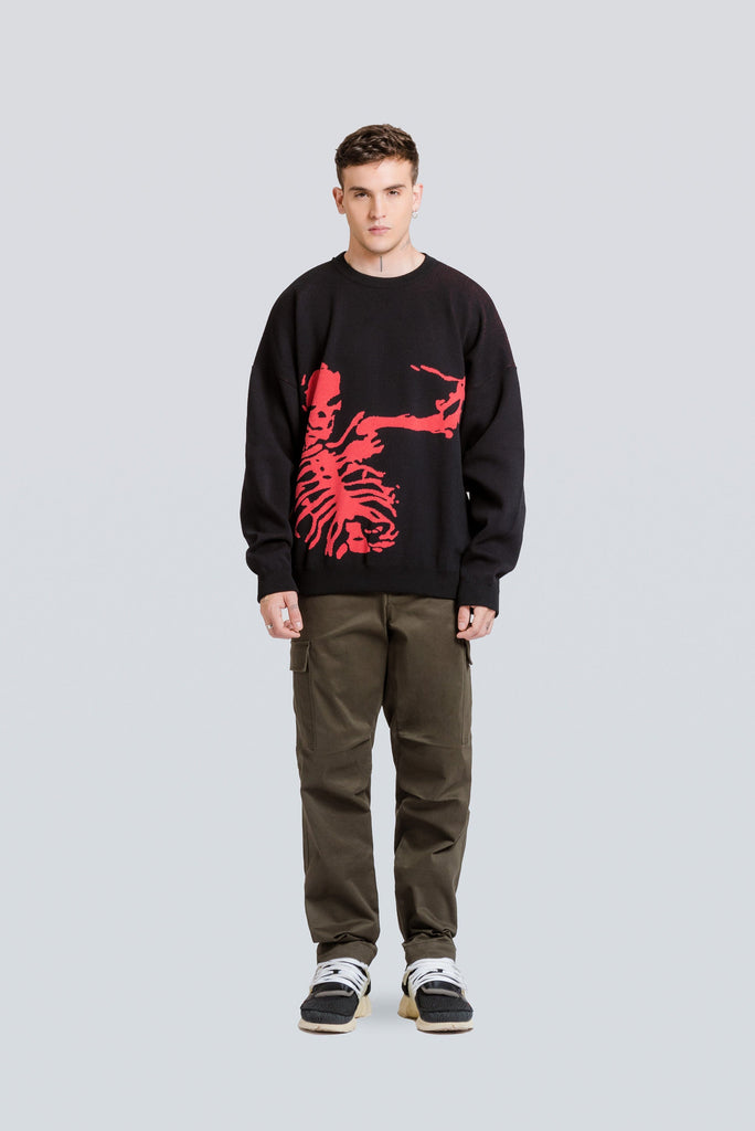 Crewneck tejido Alter - Rojo CHOMPAS THE LOST BOYS 