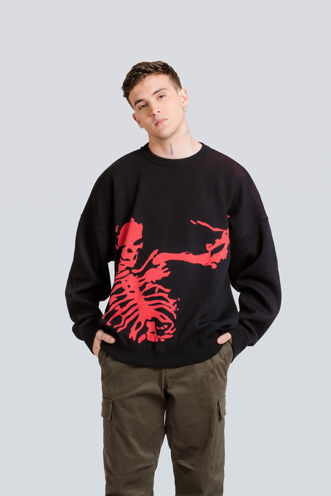 Crewneck tejido Alter - Rojo CHOMPAS THE LOST BOYS 