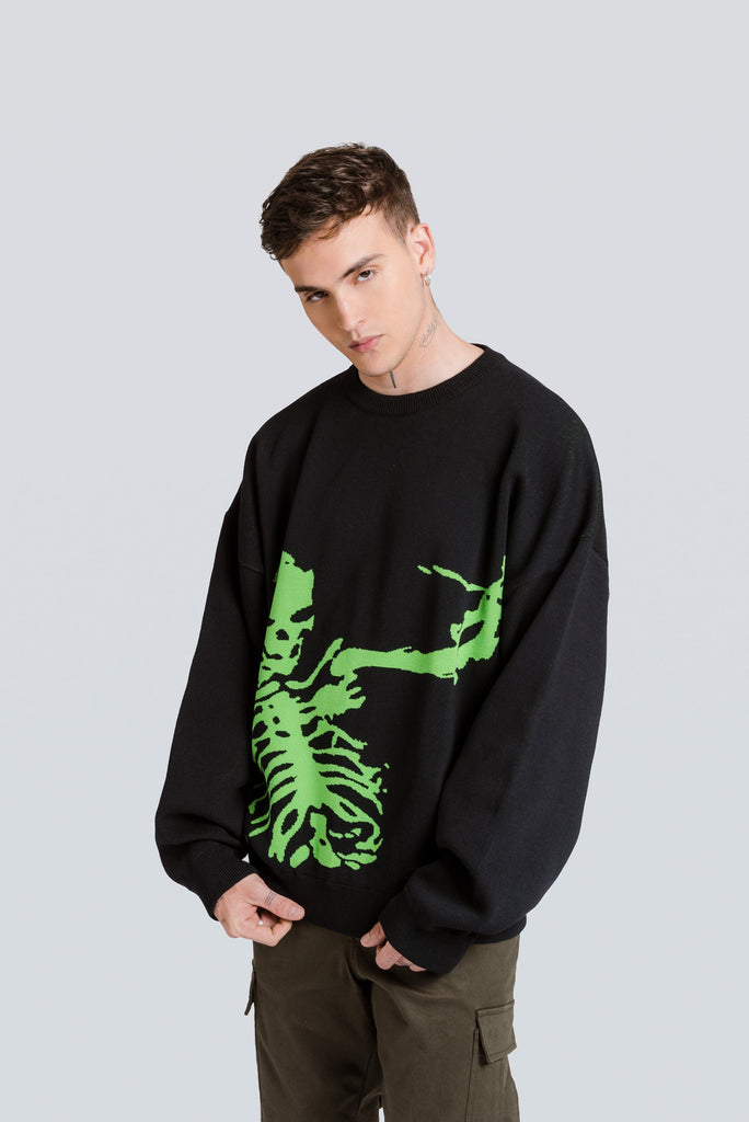 Crewneck tejido Alter - Verde CHOMPAS THE LOST BOYS 