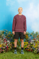Crewneck Waffle Solid - Guinda CHOMPAS THE LOST BOYS 