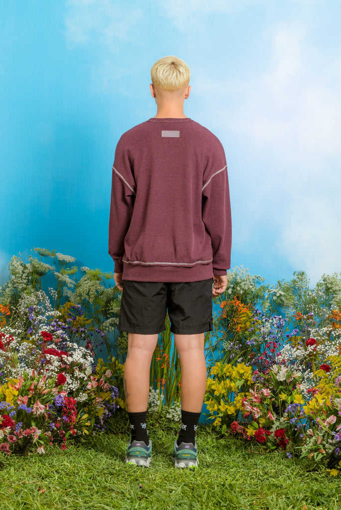 Crewneck Waffle Solid - Guinda CHOMPAS THE LOST BOYS 