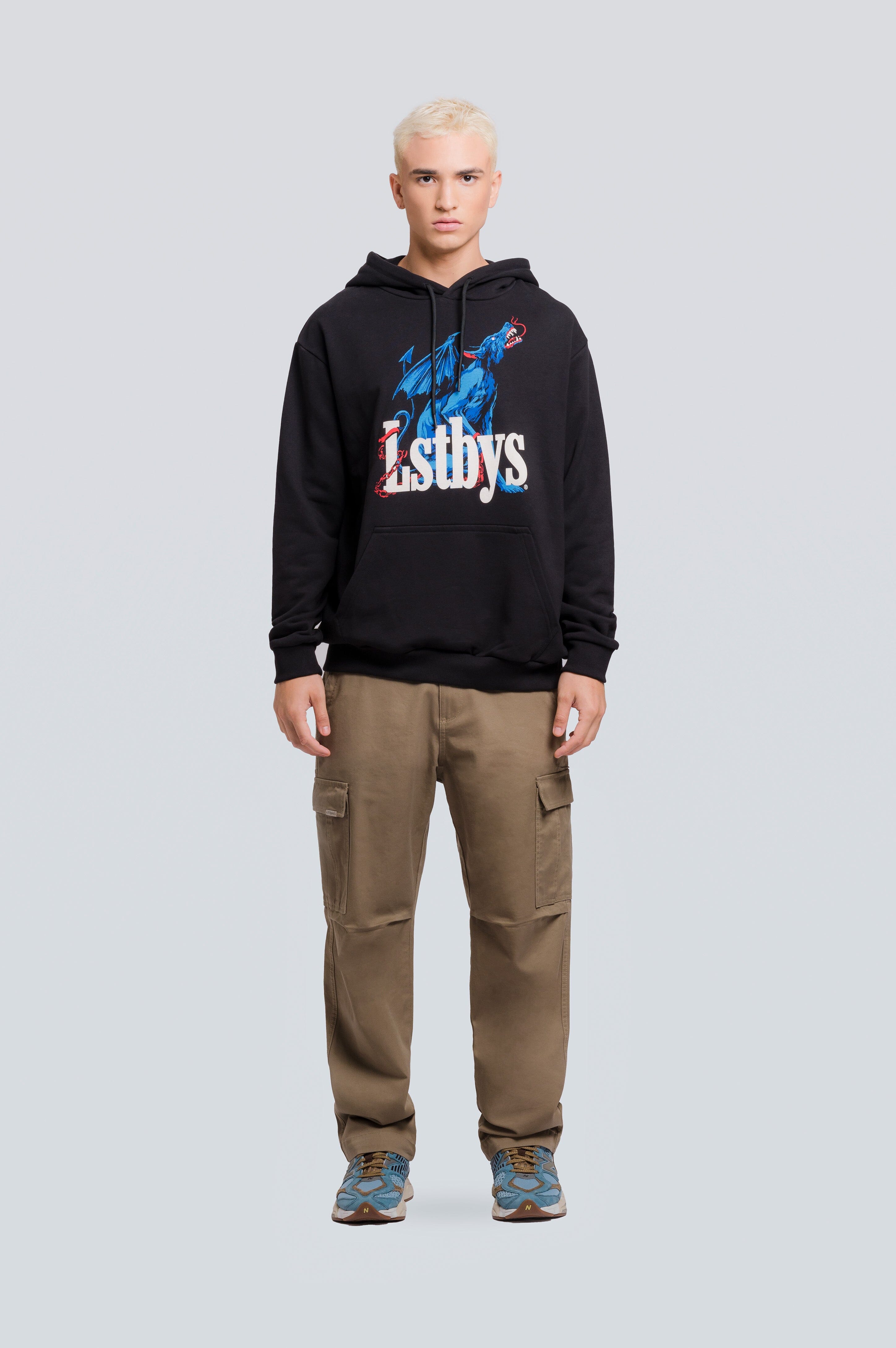 Initials Hoodie - Negro POLERAS THE LOST BOYS 