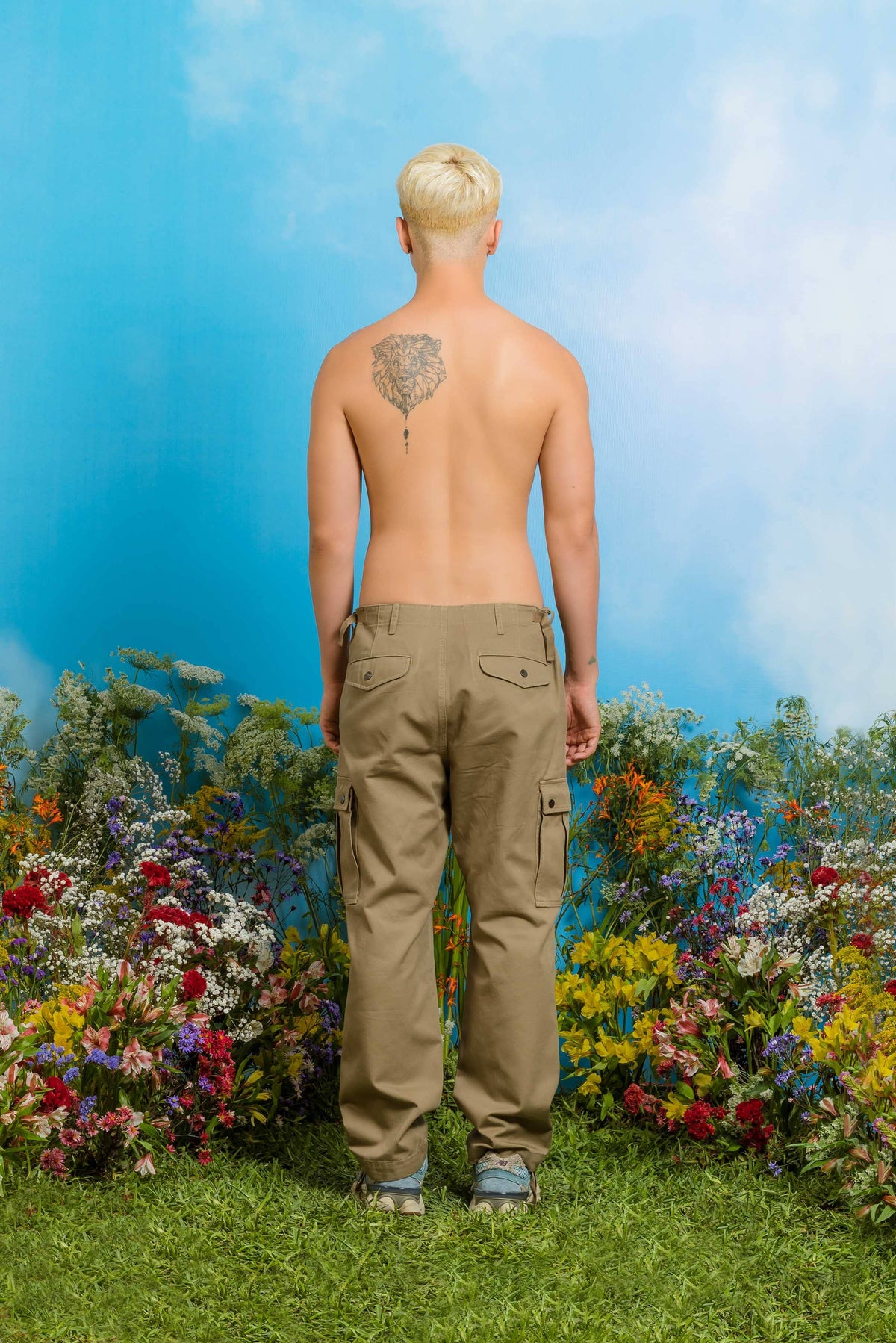 Pantalón Cargo Baggy - Beige PANTALONES THE LOST BOYS 