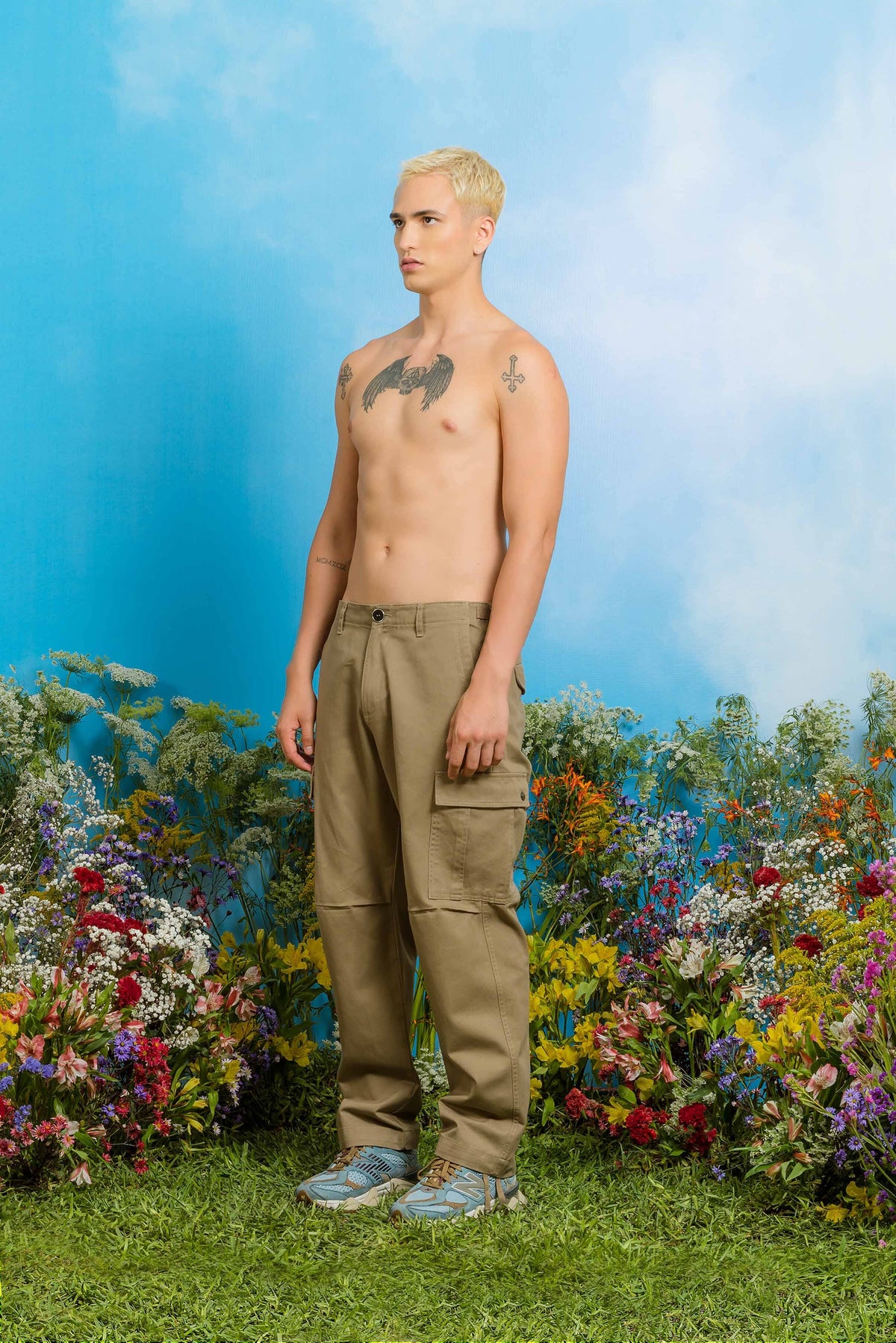 Pantalón Cargo Baggy - Beige PANTALONES THE LOST BOYS 