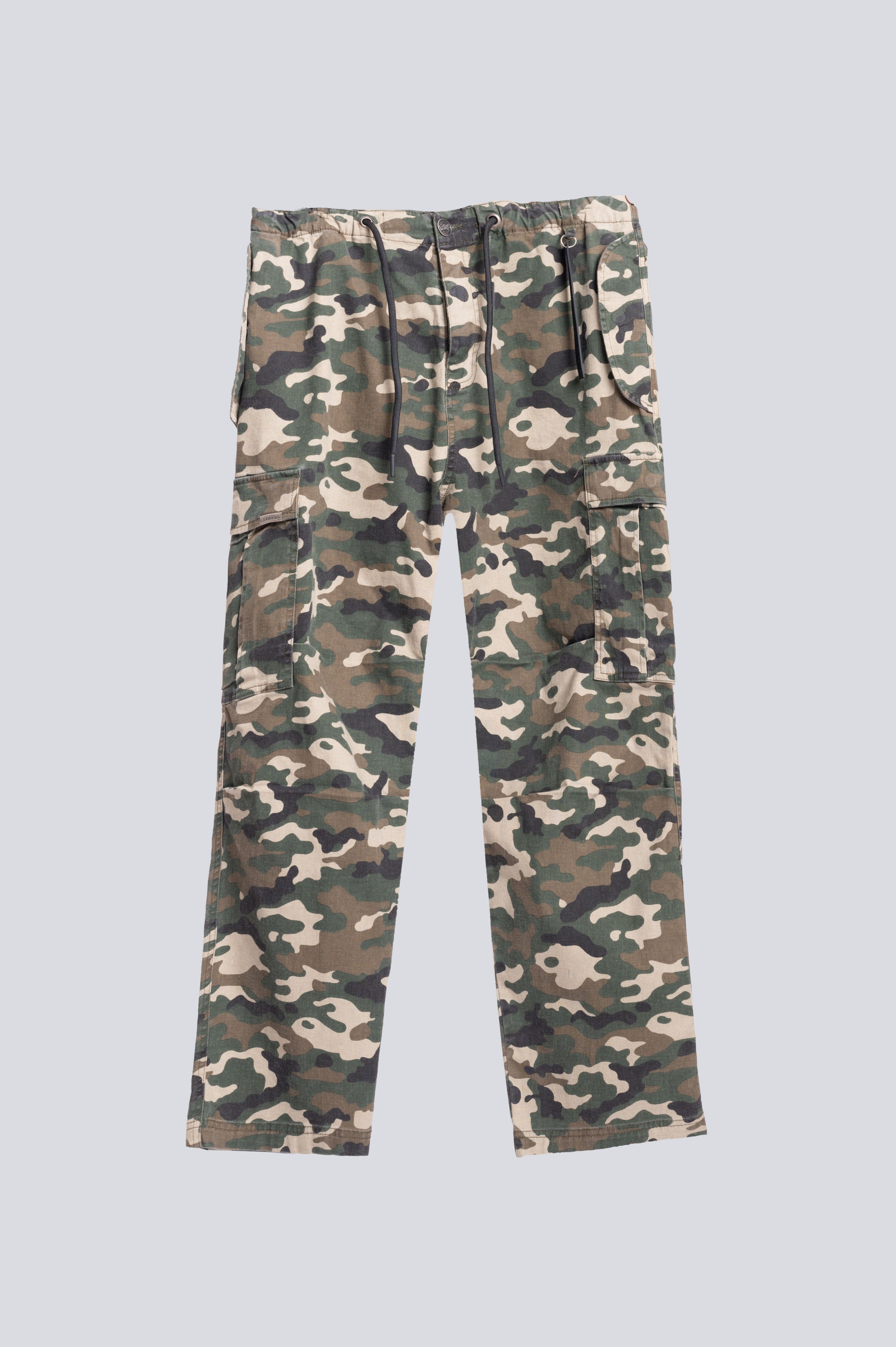 Pantalon Cargo Lein Militar