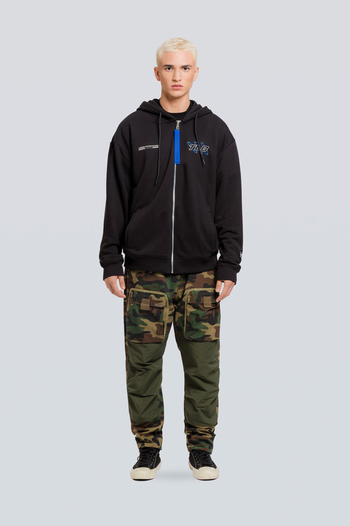 Polera Regular Zips - Negro POLERAS THE LOST BOYS 