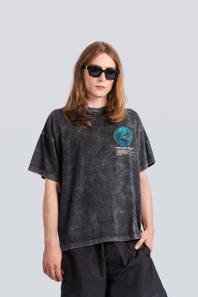 Polo Boxy Oversize Fit Delete - Acid Wash POLOS The Lost Boys 