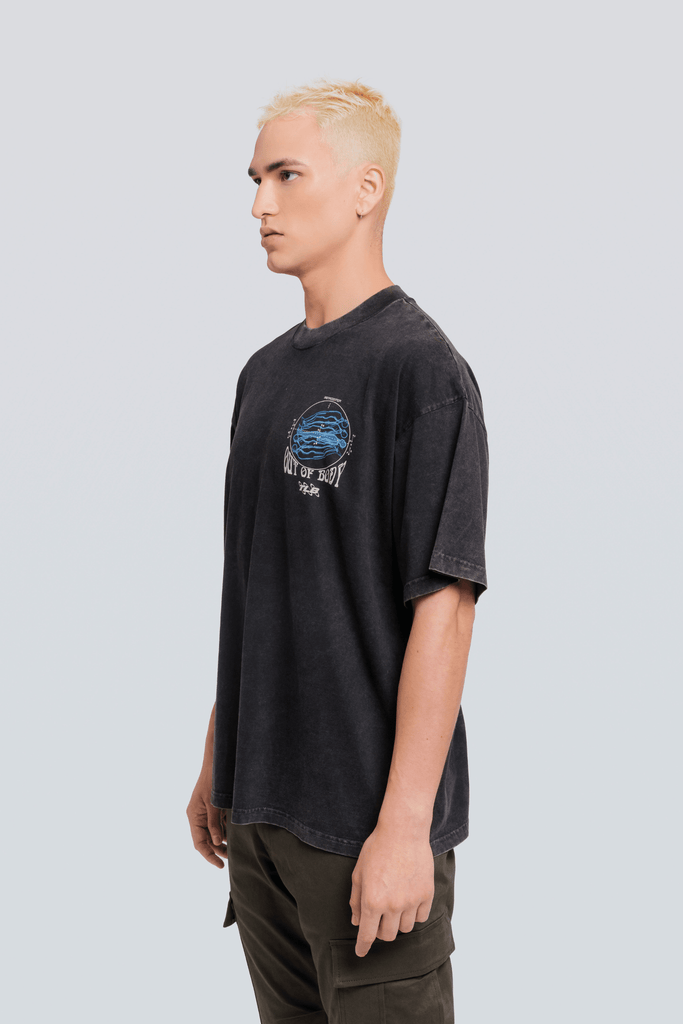 Polo Boxy Oversize Fit Meta - Mineral Wash POLOS The Lost Boys 