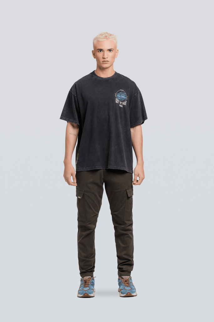 Polo Boxy Oversize Fit Meta - Mineral Wash POLOS The Lost Boys 