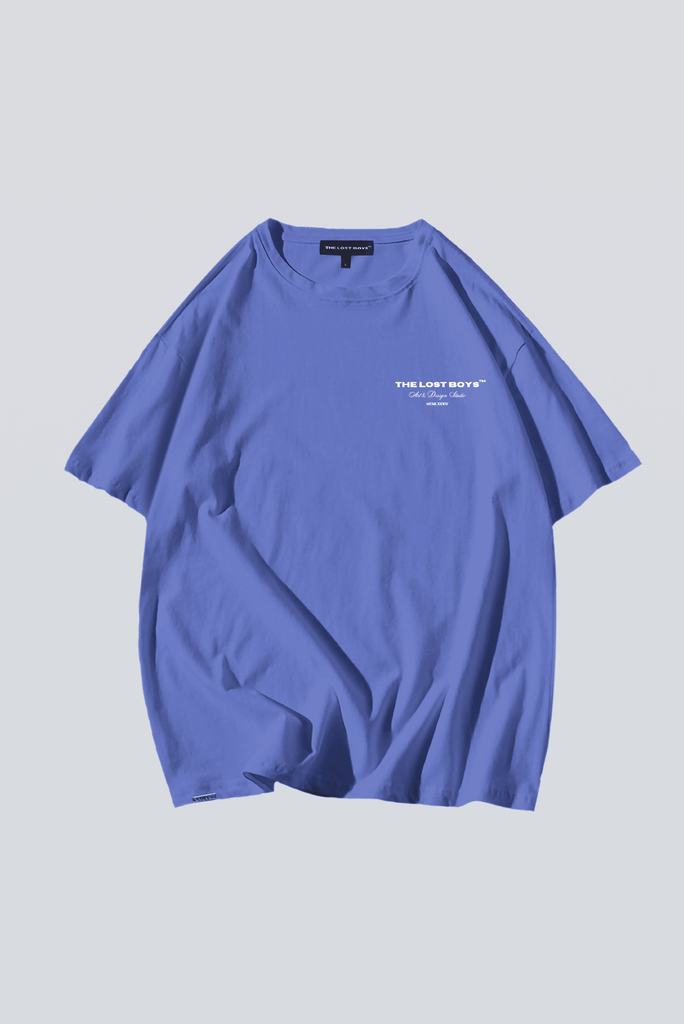Polo Boxy Oversize Fit Underground - Azulino POLOS The Lost Boys 