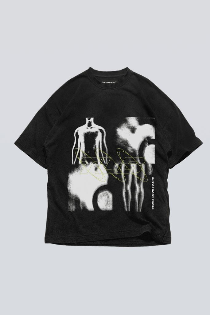 Polo Boxy Oversize Ghost - Negro POLOS THE LOST BOYS 